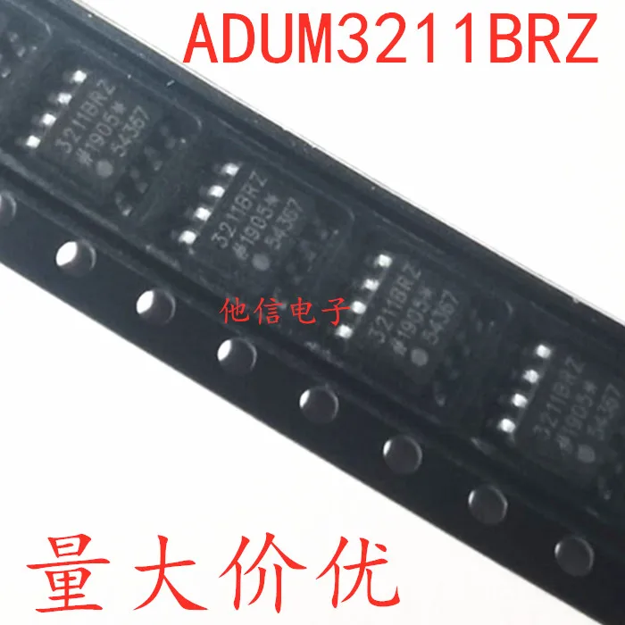 free shipping   ADUM3211BRZ 3211BRZ SOP8     10PCS