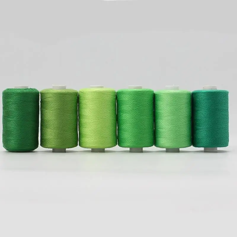 402 Sewing Thread 100% Polyester Single Roll Of 1000 Yards Household Sewing Machine Line Hand-Stitched Clothes Wire