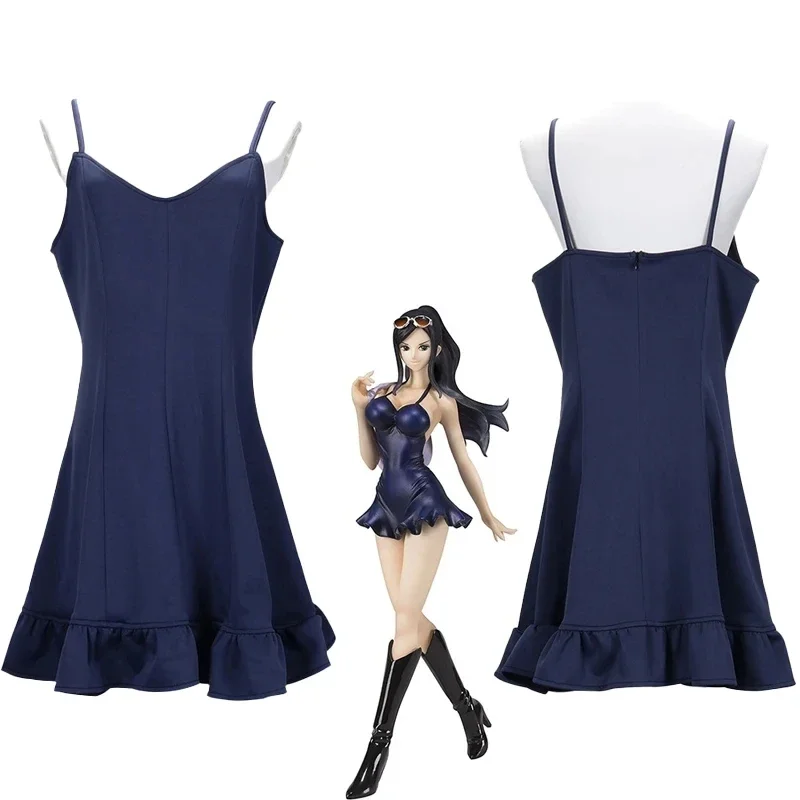 Женский костюм для косплея Нико Робин пиратский Хантер из аниме мисс Allsunday Женский костюм для косплея Нико Робин пиратский Хантер из аниме мисс Allsunday