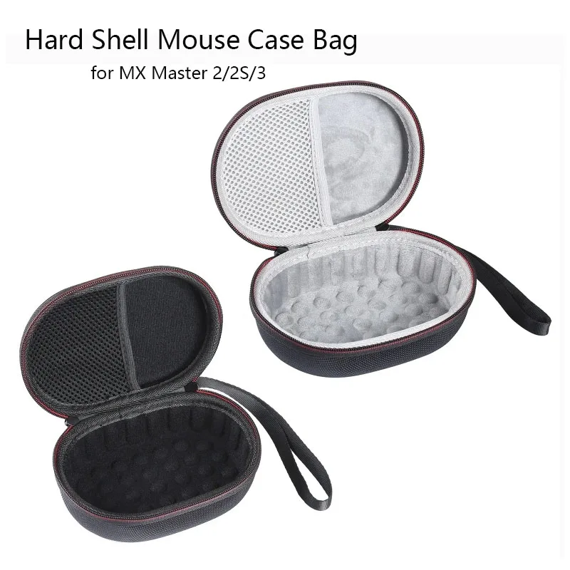 For Logitech MX Master 3S 3 2S 2 Gaming Mouse Carrying Bag Shockproof Travel Organizer Box Mice Pouch Bag Mouse Accessories