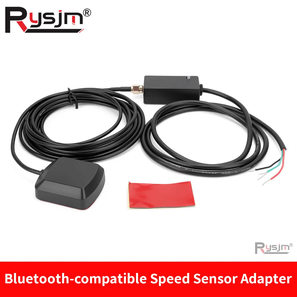 N Waterproof Bluetooth-compatible Speedometer Sensor Adapter GPS Antenna Wireless GPS Speed Sender For speedometer/Tachograph