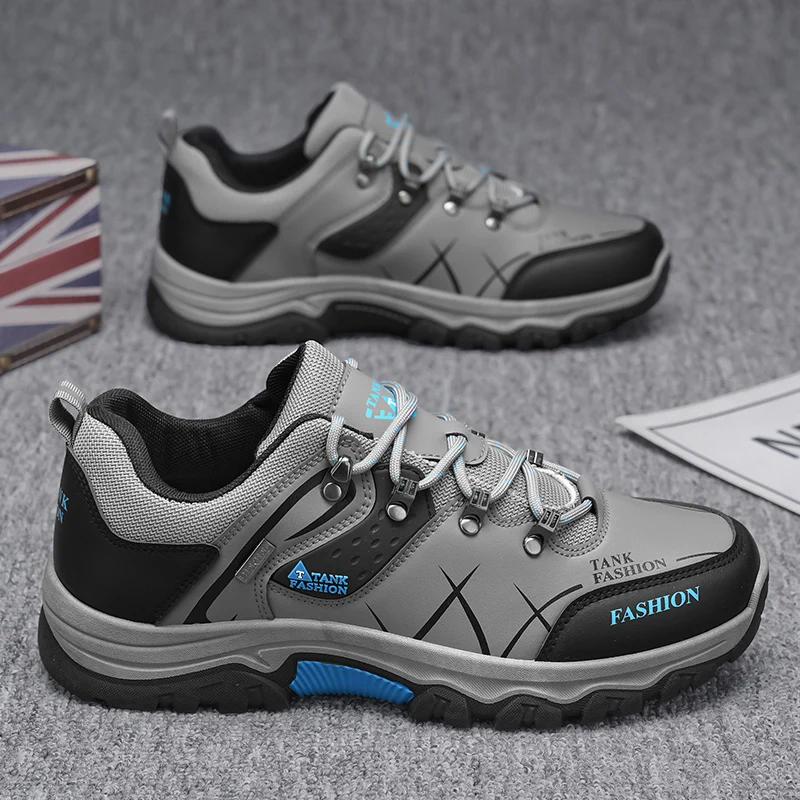 

Men's Shoes 2025 New Summer Men's Sports and Leisure Non-Slip Wear-Resistant Thick-Soled Large Size Outdoor Hiking Shoes for Men