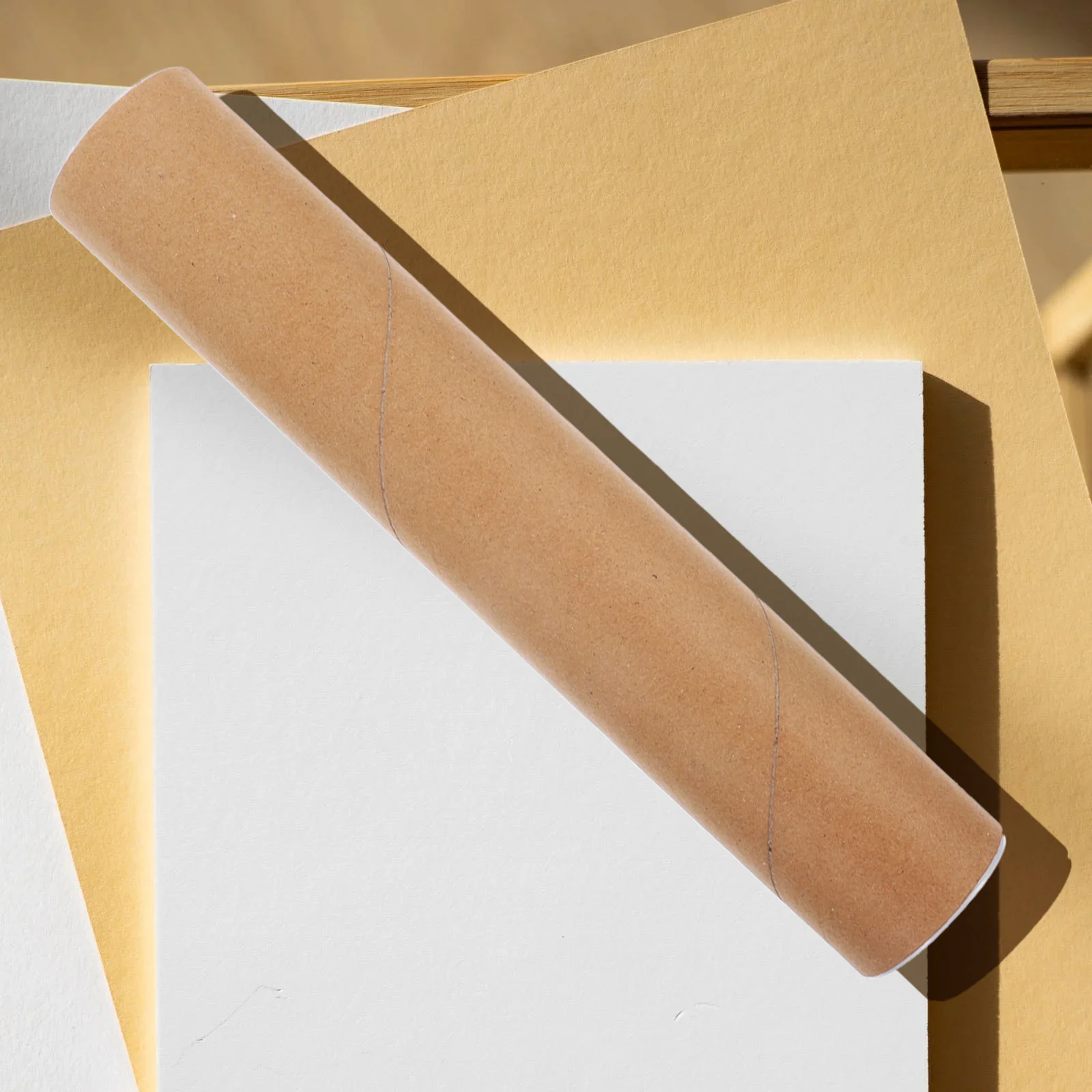5 stücke dokumentiert Rohr Papp rollen Rohr mit End kappen praktische Poster Mail Rohr