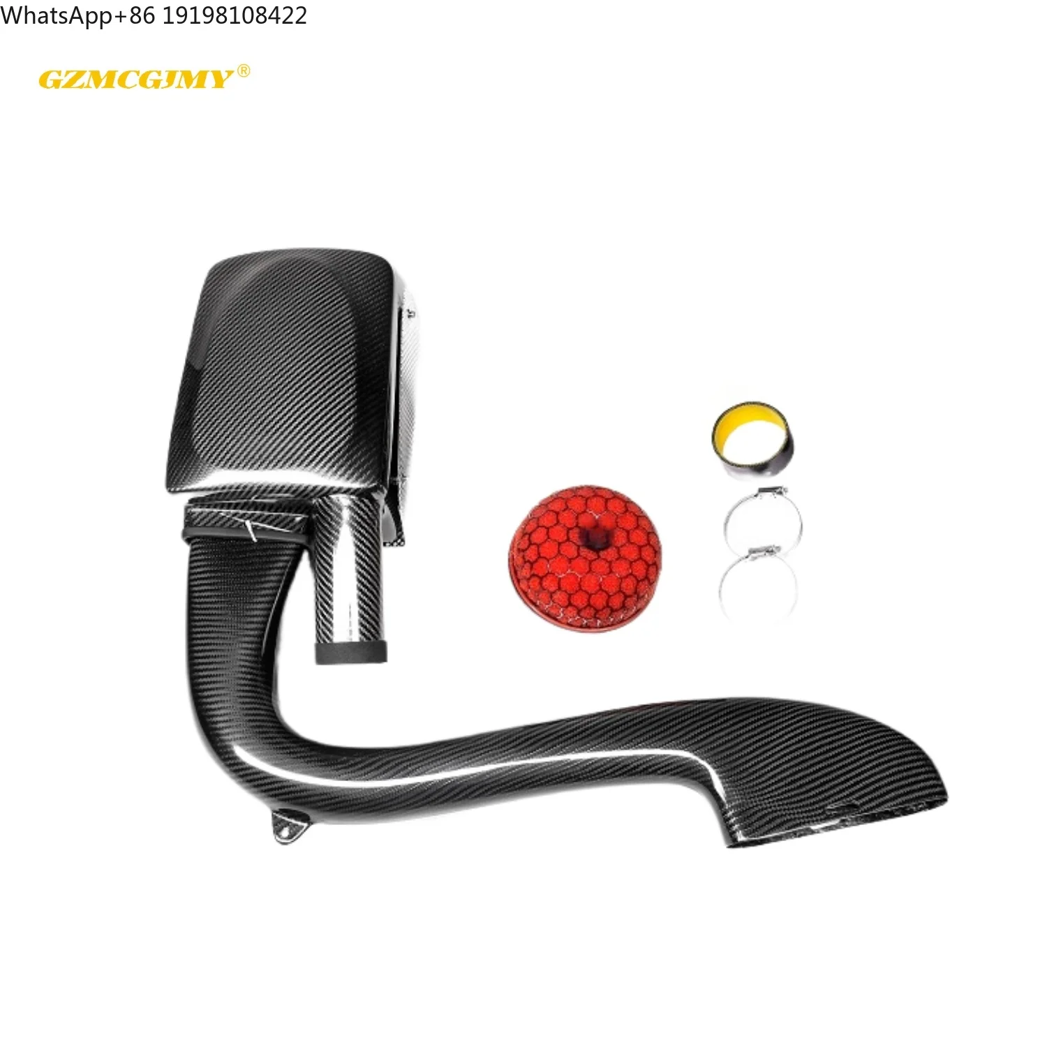 

Improve Driving Speed Real Dry Carbon Fiber Intake System For Mercedes Benz W253 Glc200/glc260/glc300 16-19 Engine Intake Pipe
