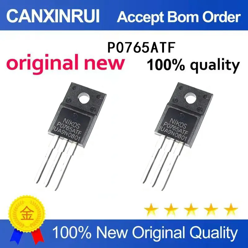 (5-100 Pieces)New stock P0765ATF TO-220F 7A 650V field-effect transistor