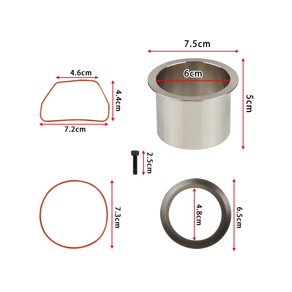 K-0650 Air Compressor Cylinder Sleeve and Compression Ring Kit Fits for Craftsman DeVilbiss Porter Cable Air Compressor Cylinder