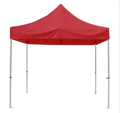 Portable Outdoor Customizable Oxford Up/Sun Shelter 10x10 Pop-Up Canopy Tent Four Corner Stall Sunshade Steel Frame Parties 3x3