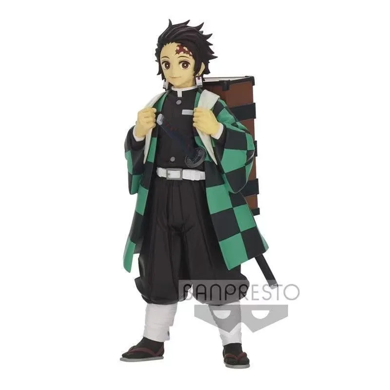 Bandai Original Banpresto Demon Slayer Kamado Tanjirou Sabito PVC Anime Action Model ornament Collection Figure Toy