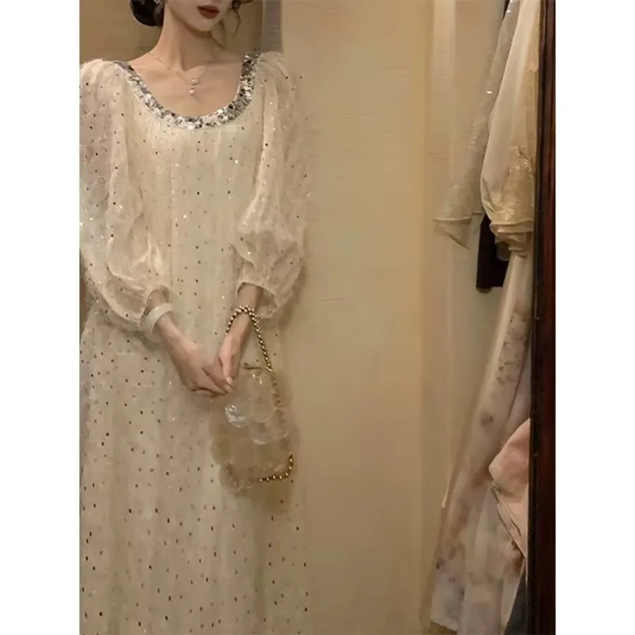 

【New style】New products, , new summer dress, loose, lazy, atmosphere, temperament long dress, women's large size dress