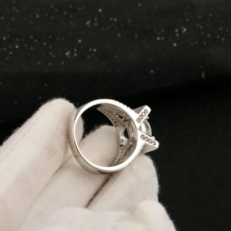 DODO Wedding Engagement Rings For Women Silver Color Individuality Punk Finger Bague Vintage Jewelry Party  Accessories DD145