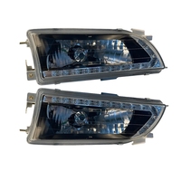A Pair Car AE100 AE104 Black Headlights Modifying LED Head Lamp 1992 to 1995 For Toyota Corolla