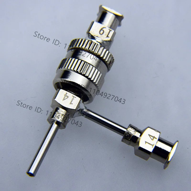 1Pcs coaxial needle, removable 3D printing needle, electrospinning metal needle, shell core, leather core, hollow fiber