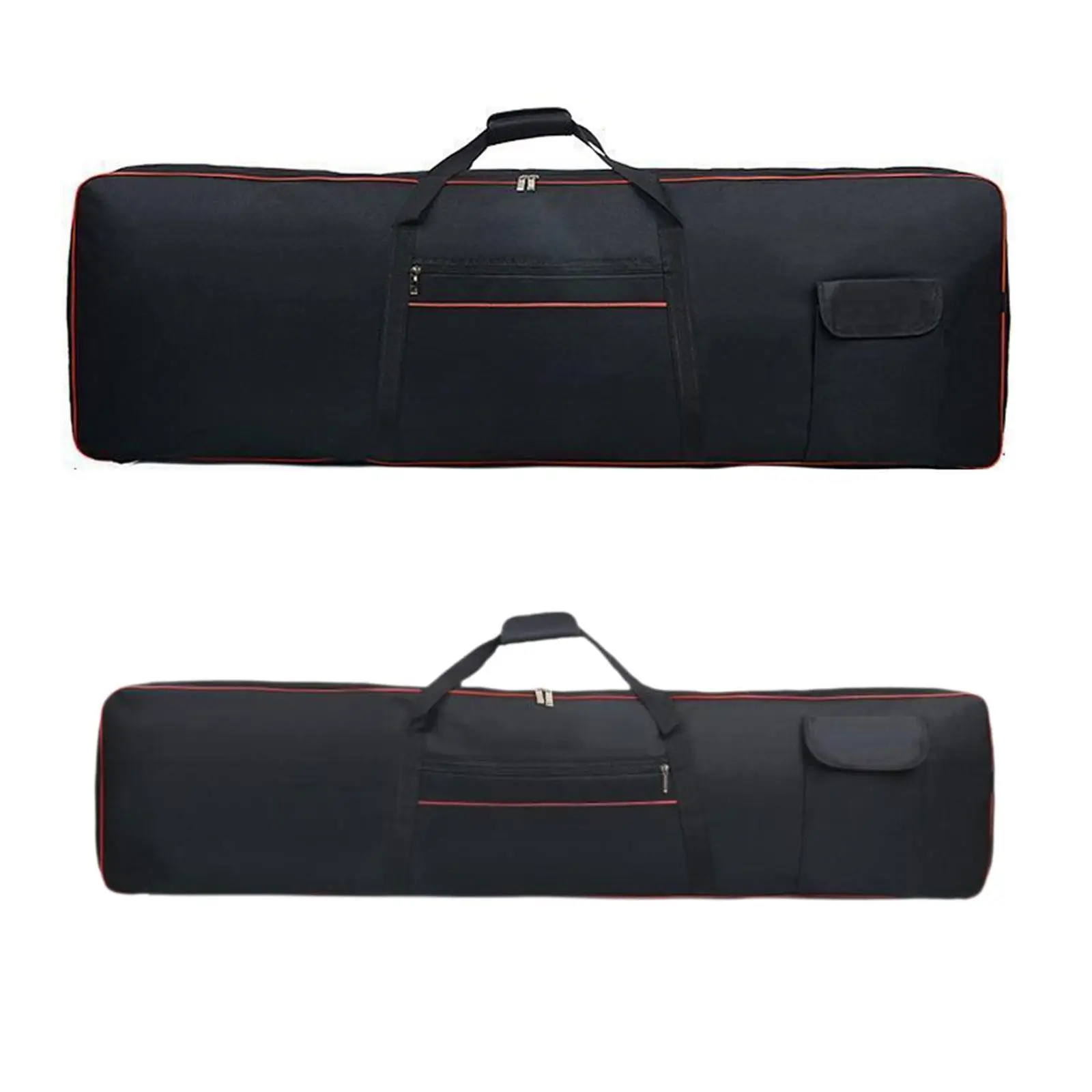

88 Key Keyboard Gig Carrying Bag Versatile Protective Lightweight Sturdy with 2