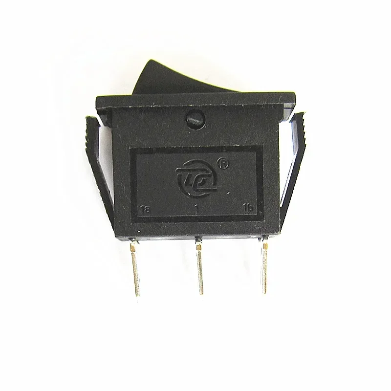 5PCS KCD3 Rocker Switch 15A /20A 125V/250V ON-OFF-ON 3 Position 3 Pin Electrical equipment Power switch black