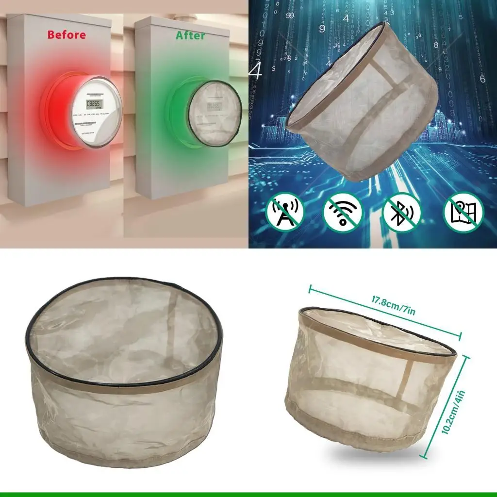 

U55C Meter Cover Meter Guard For Intelligent Meter Blocks Harmful Radiation Reduces Blocks 99% Frequency