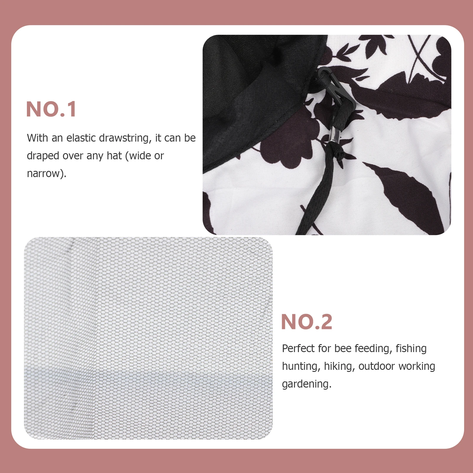 

Anti-Mosquito Hat Outdoor Protection Mesh Sun Hat Gardening Fishing Beekeeping Lightweight Portable Insect Proof Face Cover Head