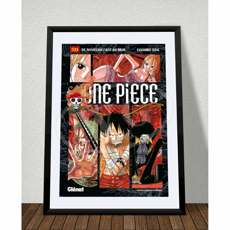 Anime Collect the cover pages of the One Piece Poster Wall Nico·Robin  Art Japanese Cartoon Canvas Painting  Decor room No Frame