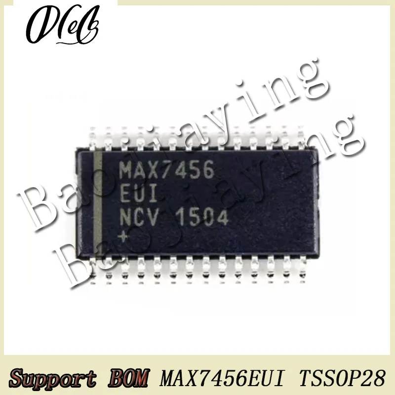 MAX7456 MAX7456EUI MAX7456EUI+T TSSOP28 IC Chip For Display driver