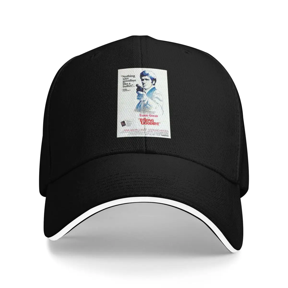 الوداع الطويل (1973) قبعة بيسبول أيقونة قبعة غربية للنساء والرجال