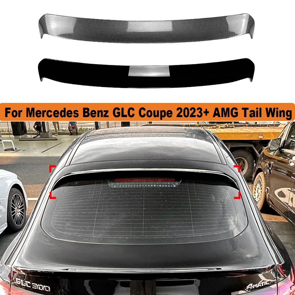 

For Mercedes Benz GLC Coupe 2023+ AMG Tail Wing Fixed Wind Spoiler Rear Wing Modified Decoration Accessories