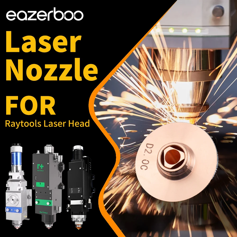 

Raytools Laser Cutting Nozzles Single Double Layer D28 D32 H11 H15 M11 1.5 2.0 2.5 3.2 For Raytools Fiber Laser Cutting Head