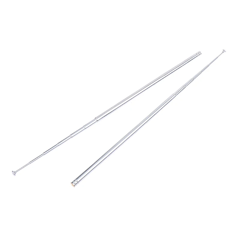 111cm 7 Section Metal Full-Channel Am Fm Radio Universal Antenna Telescopic Antenna Aerial M3