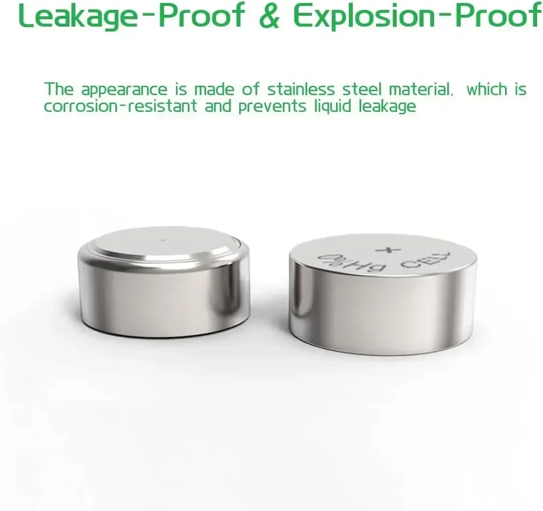 100 قطعة AG12 LR43 خلية SR43 186 386 SR43 LR1142 بطاريات زر للعب بطارية ساعة عن بعد بطارية ليثيوم #6