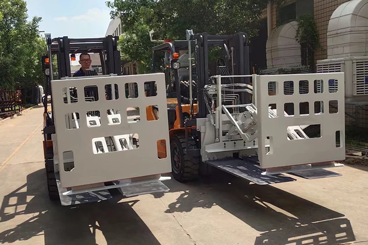 지게차 부착물 푸시 풀 지게차 푸셔 자재 취급용