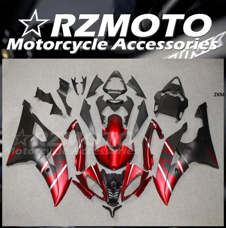 

4Gifts New ABS Motorcycle Fairings Kit Fit For YAMAHA YZF - R6 08 09 10 11 12 13 14 15 16 Bodywork Set Red Matte