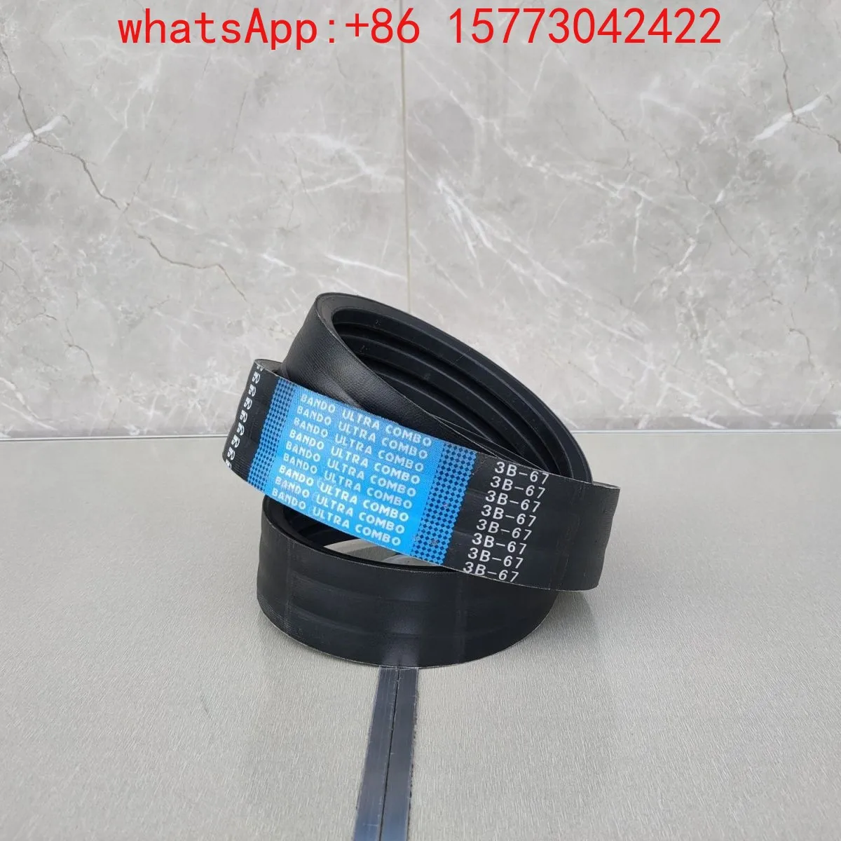Triangle belt COMBO Lanbiao W8003SB67 joint Yanma 1180 main clutch belt imported from Bandong, Japan