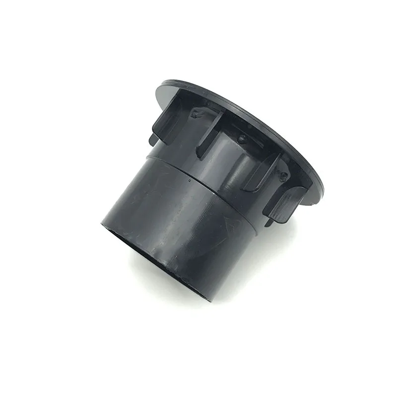 2 قطعة منفذ مكبر الصوت أنبوب باس مضخم الصوت أنبوب منعكس صندوق مكبر الصوت تنفيس 53 مللي متر ثقب مفتوح # أسود