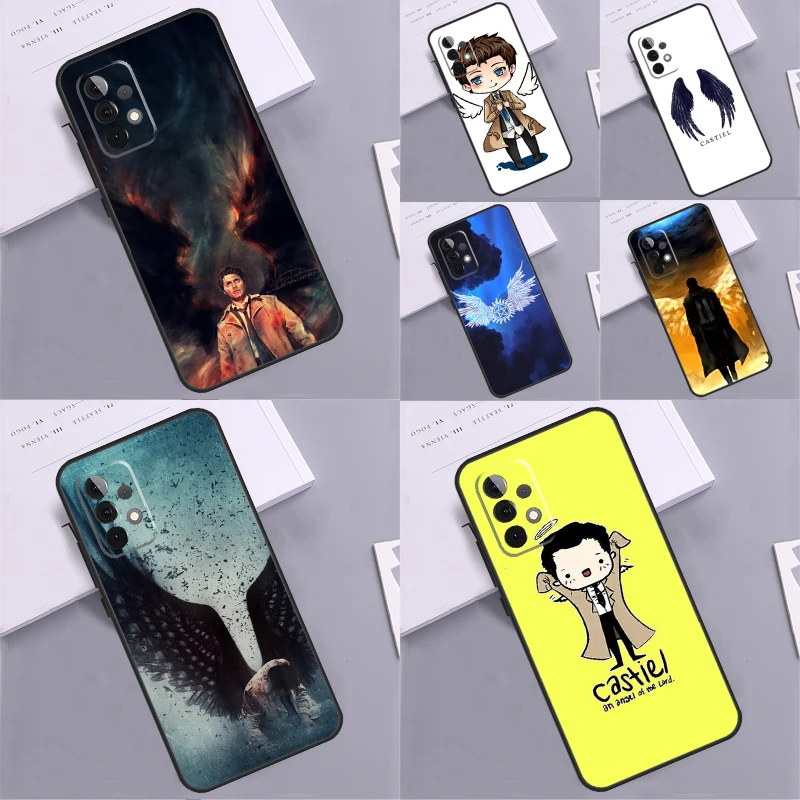 Castiel Angel of the lord Supernatural Case For Samsung Galaxy A53 A52 A54 A13 A23 A33 A12 A22 A32 A42 A51 A71 A14 A24 A34 Cover