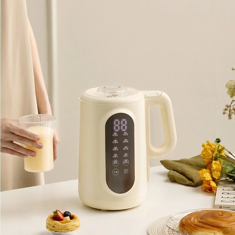 Midea 220V Soybean Milk Machine Home Small Filter-free Wash-free Automatic Heating No Cooking Intelligent Reservation Blender