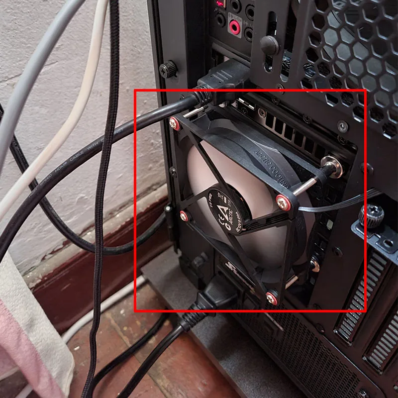 Vite magnetica Ventola fissa Dado magnetico Fissaggio Ventola del telaio Vite magnetica Raffreddamento modificato fai da te Desktop 25mm 38mm Strumento di raffreddamento della ventola