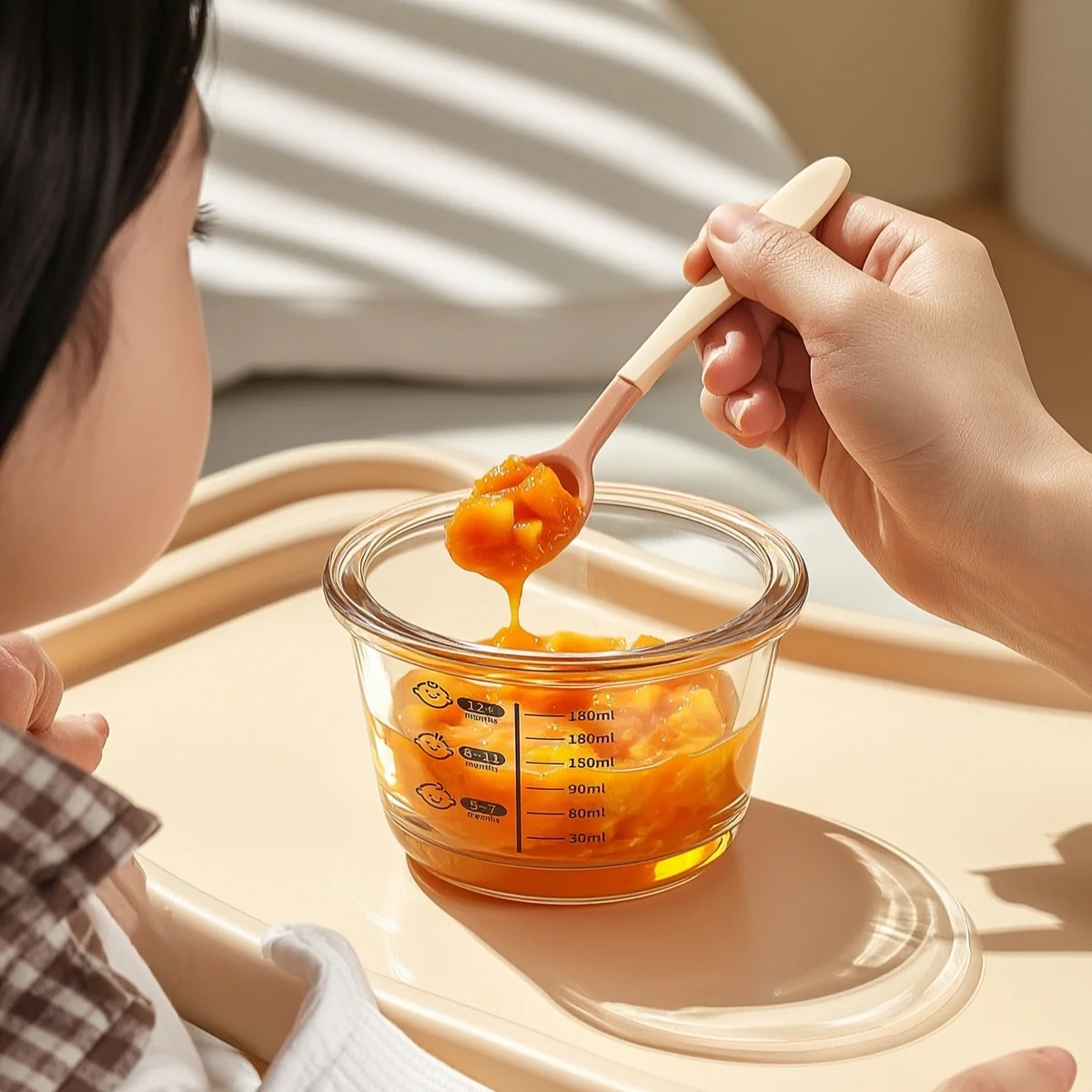 Стеклянная миска без BPA, 230  – обзор и цена Baby Food Hero
