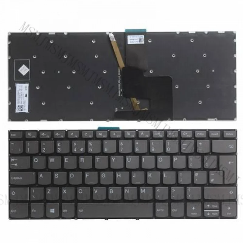SA + para Lenovo Yoga 720-15 Yoga 720-15IKB 720-15ISK Reino Unido teclado para portátil con retroiluminación