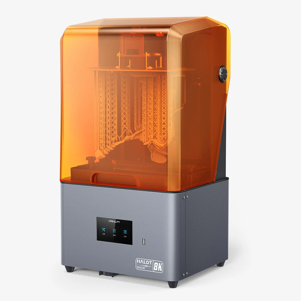 New Large Size HALOT-Mage Light Curing 3D Printer 8K High Precision Manual Production