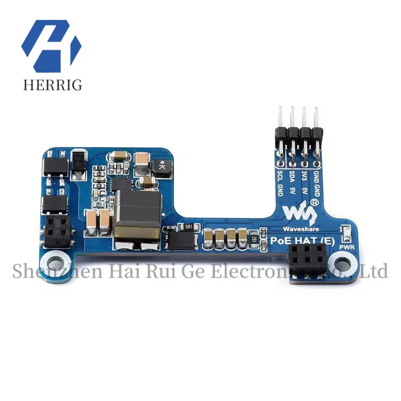 

MicroSnow Raspberry Pi 3B/4B Ethernet Power over Ethernet (POE) expansion board module supports 802.3af network standard