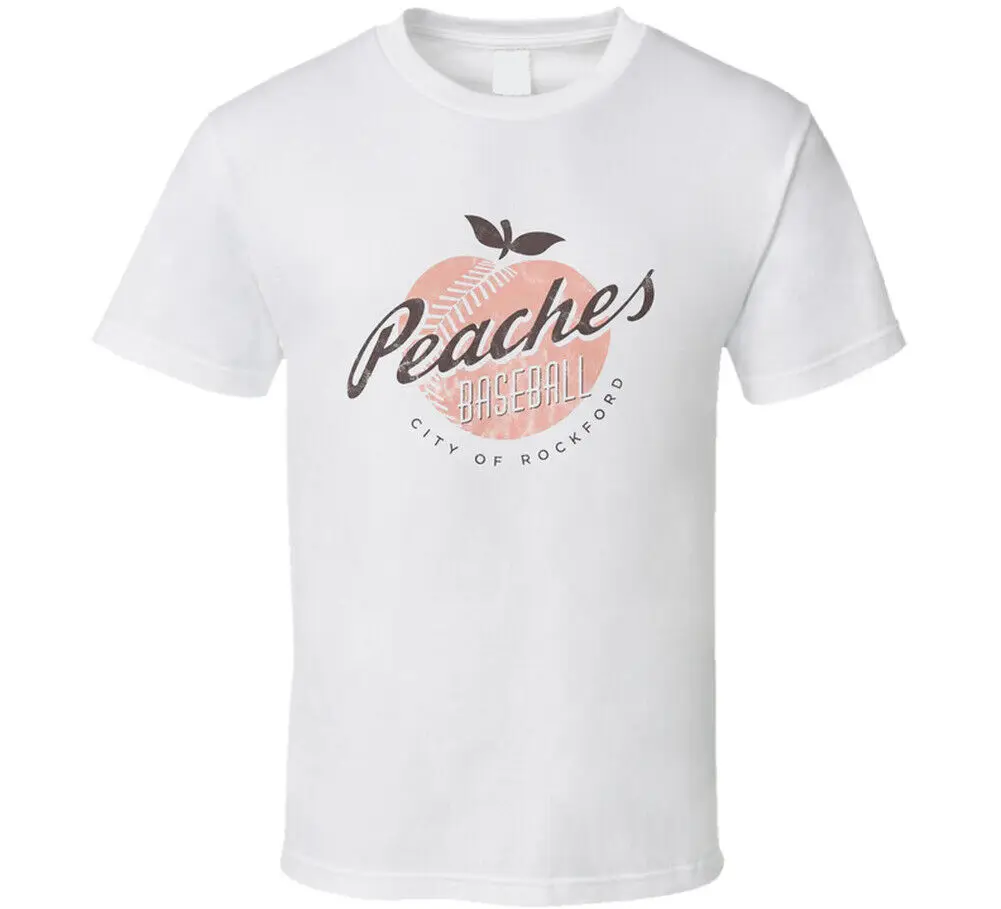 Rockford Peaches Baseball T Shirt