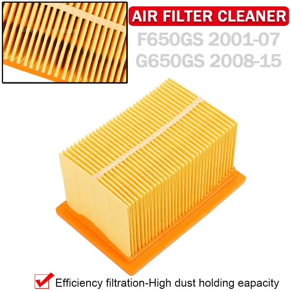

For BMW F650GS Dakar 2001-2007 G650GS Sertão 2008-2015 F 650 GS G 650GS Motorcycle Air Clean Filter Intake Cleaner Accessories