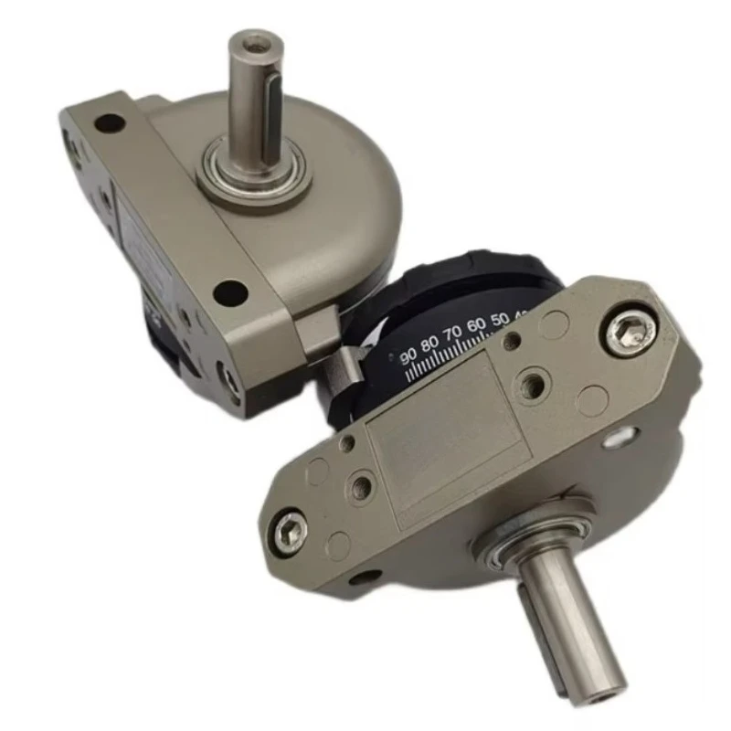 Hollow shaft vane rotary actuator, double acting 180 ° angular travel drive