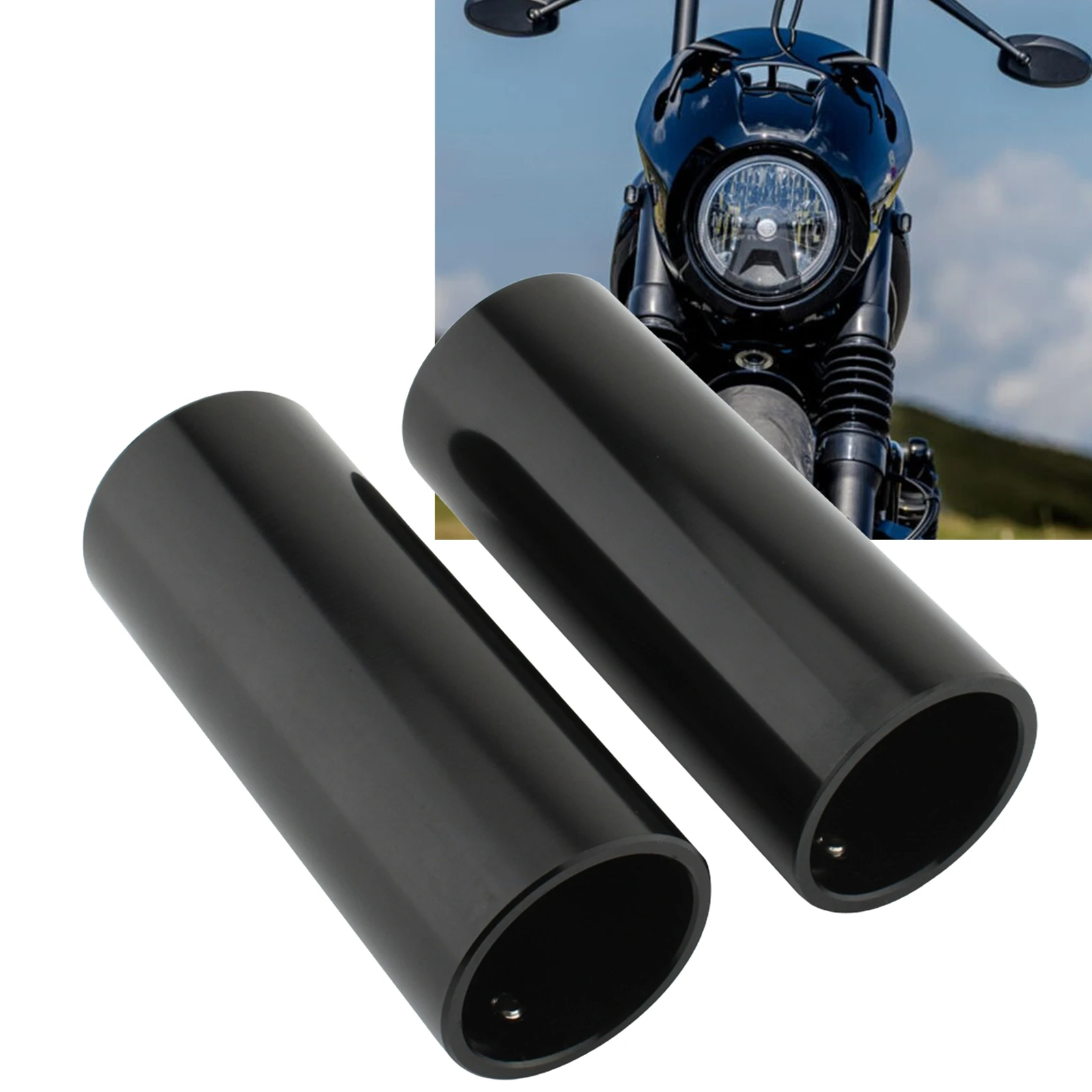 

For Harley Nightster 975 RH975 2022-2023 Motorcycle Front Shock Upper Fork Covers