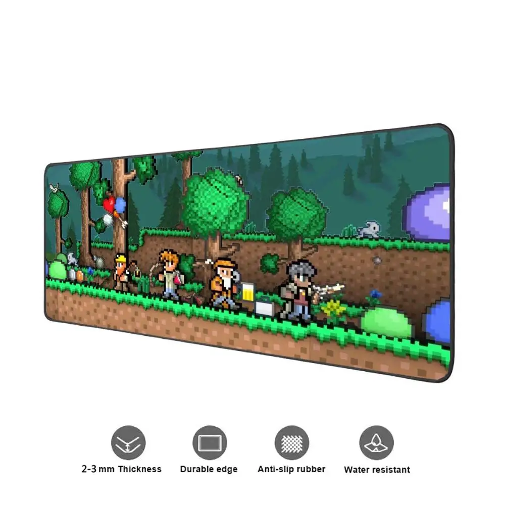 

Mouse Pad T-Terraria Gaming 900×400 Mousepad Gamer Xxl Mouse Mat Offices Accessories Keyboard Long Pad Computer Desk Mat