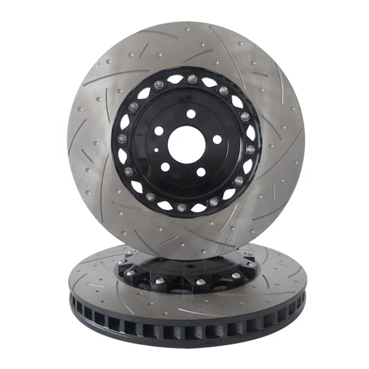 High Performance Drilled Slotted Customized Ventilation Brake Disc for