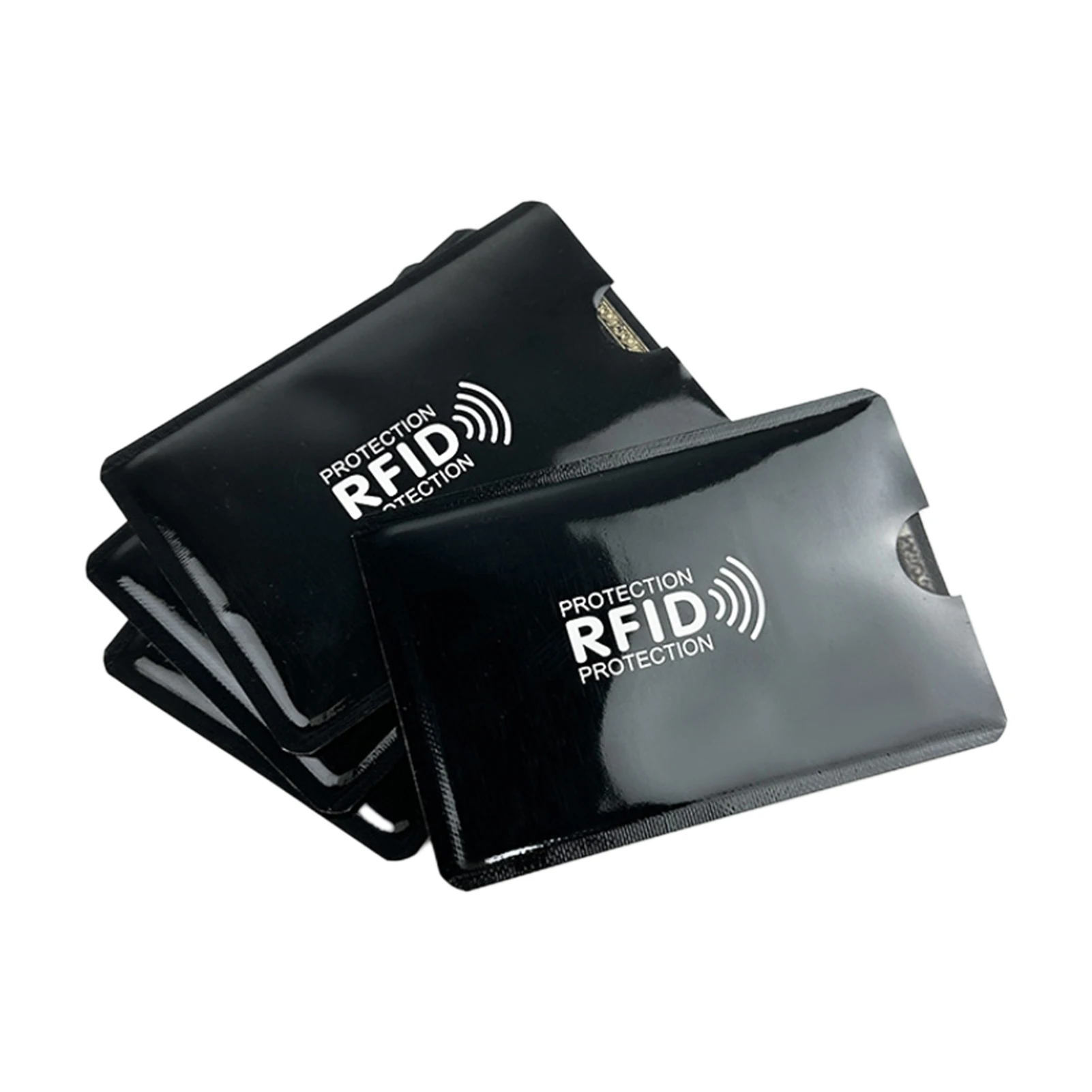 Tragbare RFID-blockierende Hüllen, mehrfarbiger Kreditkartenschutz, schützt Ihre Karten vor elektronischem Diebstahl