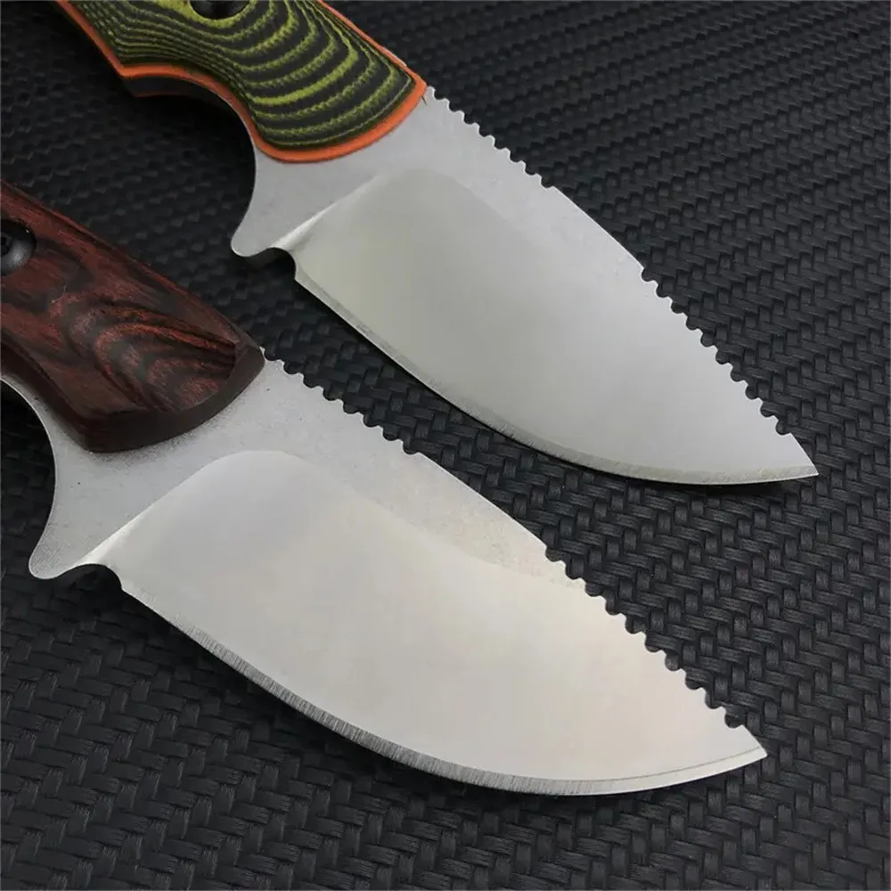 High-quality Model 15017 Hidden Canyon Hunter Camping Fixed Blade Knife 8Cr13MoV Blade G10/Wood Handle Outdoor Hunting EDC Tool