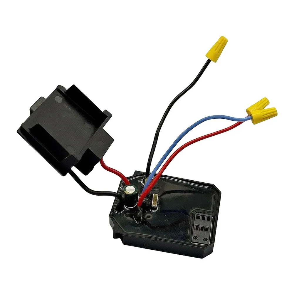 Replacement Brushless Drill Control Board 21V 8-Pin for Cordless Drill Motor Control Compact 62x52x8mm Metal Plastic