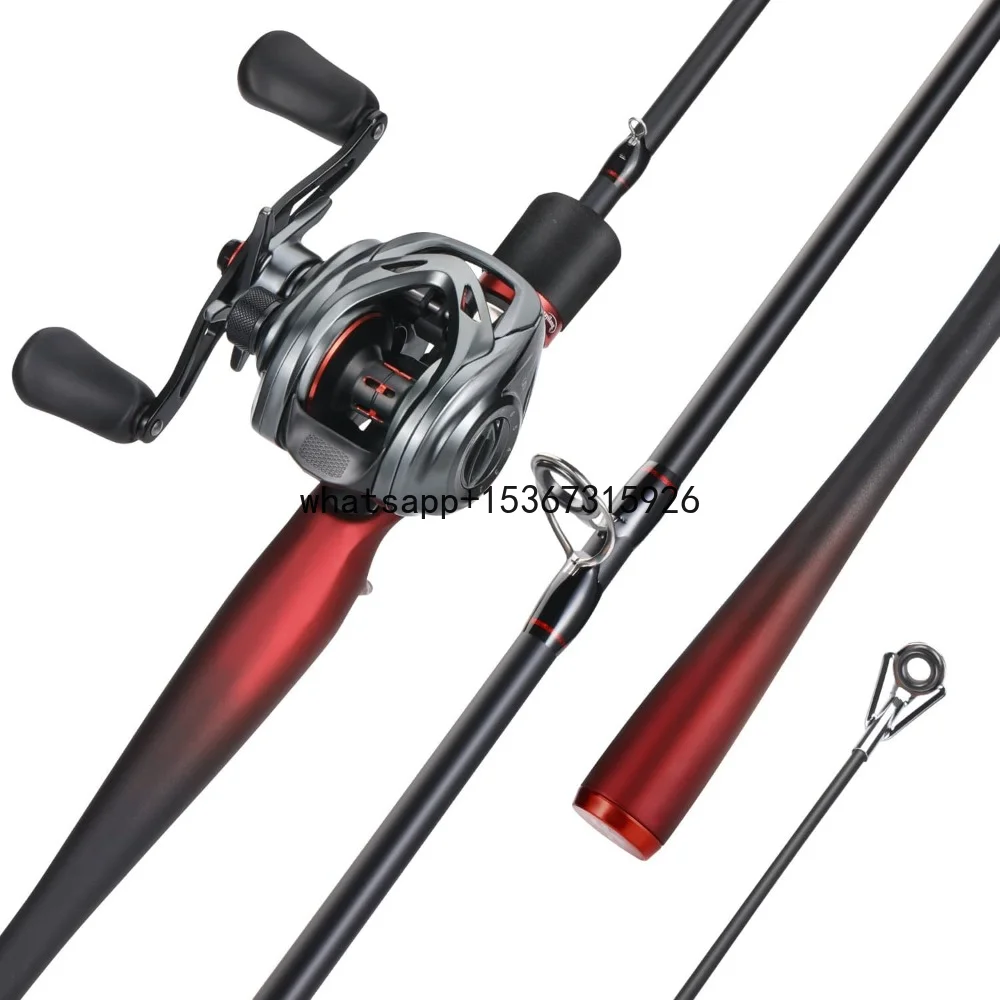 

Casting Fishing Rod Reel Combo, Pole with Super Smooth and Powerful Casting Reel for Freshwater Saltwater Fishing Equipment