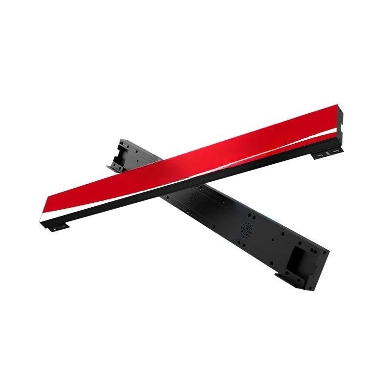 High definition full color LED strip screen supermarket shelf walking screen