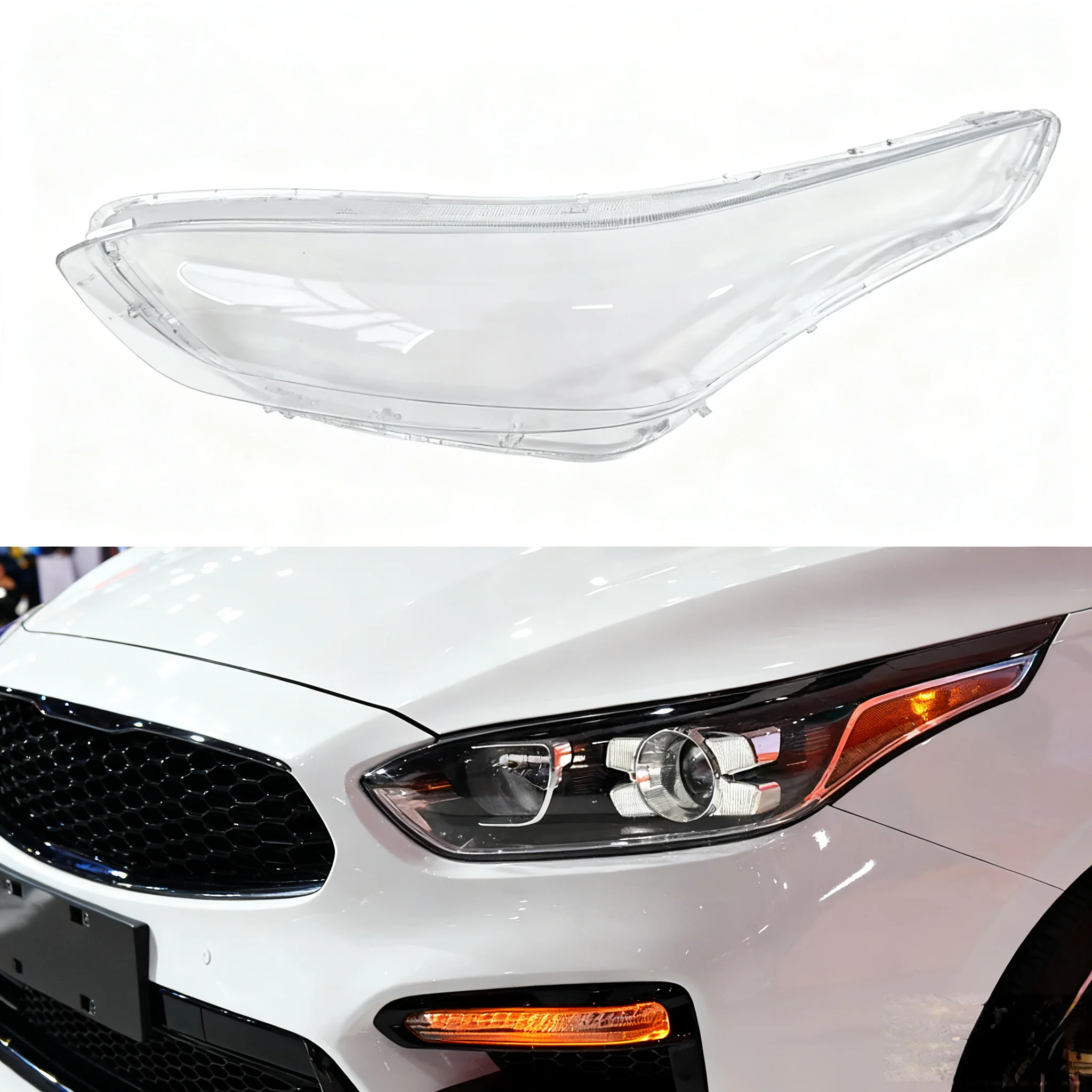 

Headlamp Clear Shell For Kia FORTE/CEED 2019 2020 2021 Headlight Glass Lens Cover Car Shell Accessories Tools